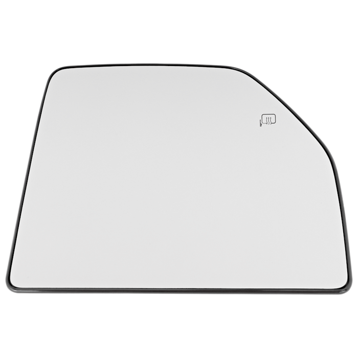 Ford F-150/F-250 Super Duty/F-350 Super Duty Passenger Side Upper Door Mirror Glass Telescopic Manual W/Signal Lamp - FO1325136