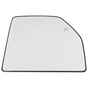 Passenger Side Upper Door Mirror Glass image