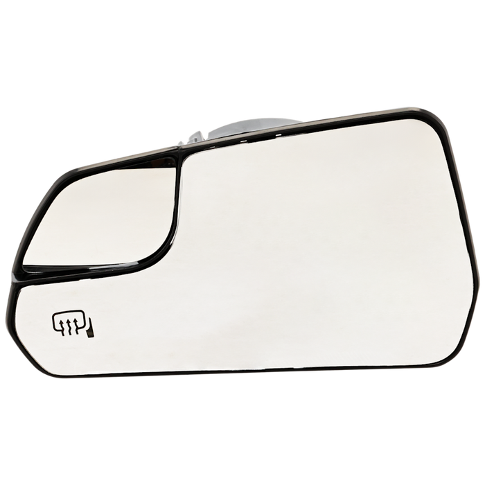 Ford Mustang Driver Side Door Mirror Glass Heated W/O Memory W/Blind Spot Glass Flat - FO1324220