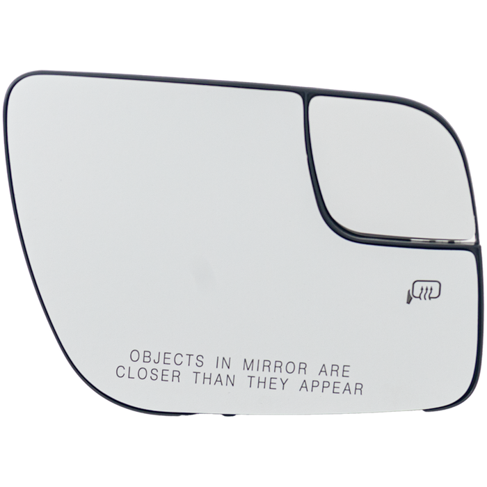 Ford Explorer/Police Interceptor Utility Passenger Side Door Mirror Glass Heated W/O Blis W/O Signal Lamps W/Spotter Mirror - FO1325221