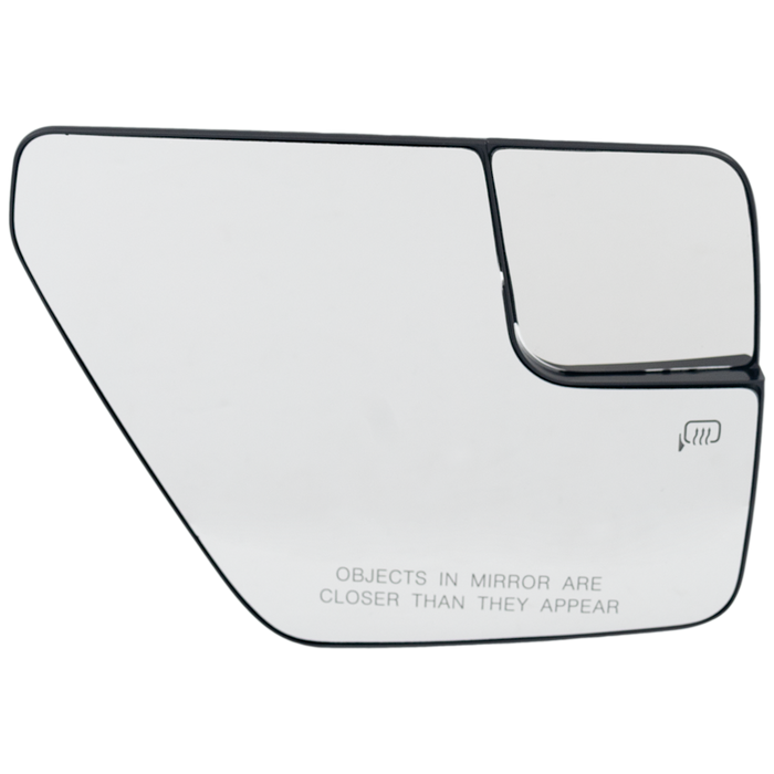 Ford F-150 Passenger Side Door Mirror Glass Std Mirror Heated W/O Blind Spot Detection Non-Electrochromic - FO1325204