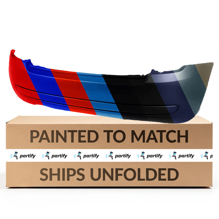 FIAT 500 Rear Bumper Without Sensor Holes - FI1100100