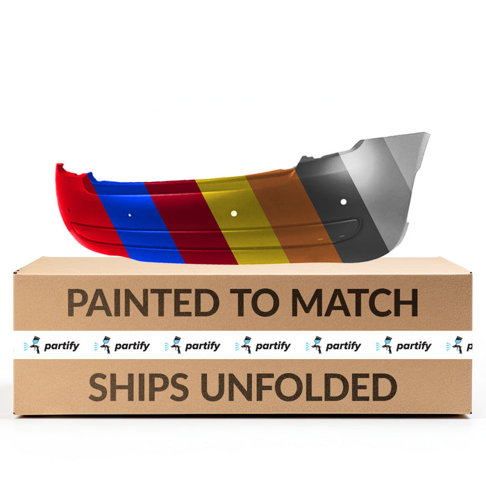 Fiat 500 Lounge CAPA Certified Rear Bumper W/Rear Object Sensors - FI1100110C