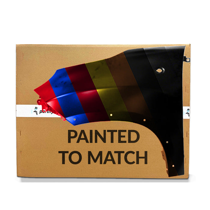 Fiat 500L Trekking Front Driver Side Fender W/Wheel Opening Molding Holes - FI1240102