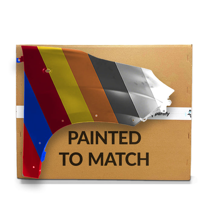 Fiat 500L Trekking Front Passenger Side Fender W/Wheel Opening Molding Holes - FI1241102