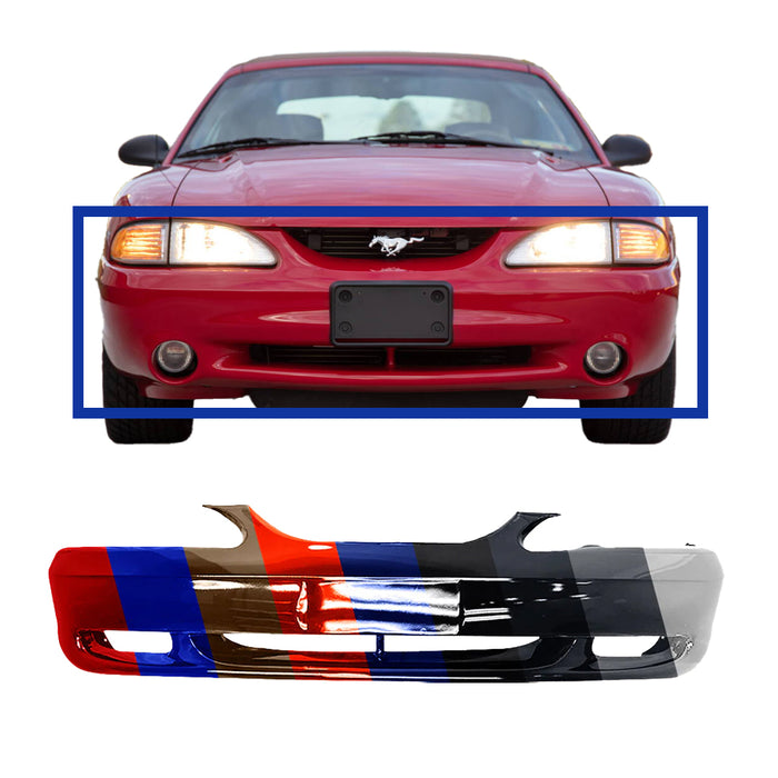 Ford Mustang CAPA Certified Front Bumper - FO1000126C