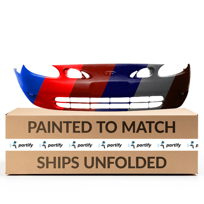 Parachoques delantero OEM para Ford Escort ZX2 sin orificios para faros antiniebla - F8CZ17757AA