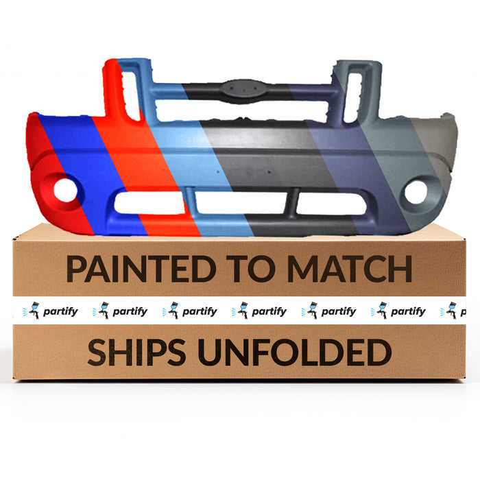 Parachoques delantero original Ford Explorer Sport Trac con orificios para lavafaros antiniebla - 1L5Z17D957GAA