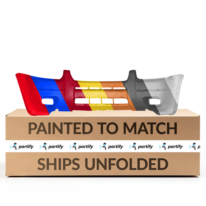 Ford Escape XLS Front Bumper W/O Fog Lamps W/Lip Molding Holes Dark Gray - FO1000472