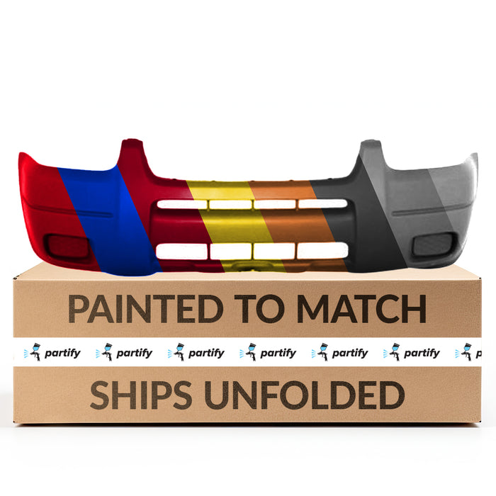 Parachoques delantero OEM para Ford Escape XLS sin orificios para faros antiniebla y con moldura - YL8Z17D957EAA