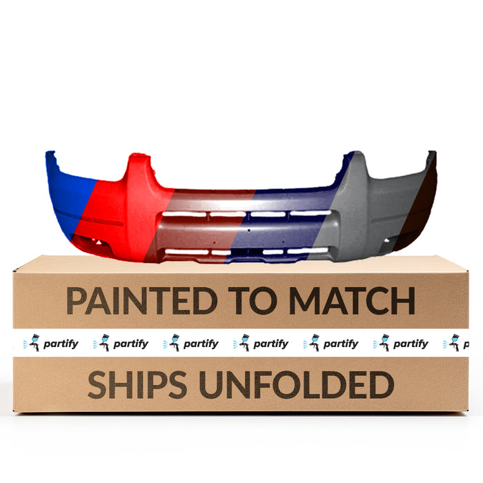 Parachoques delantero con certificación CAPA para Ford Escape Platinum XLT, con orificios para faros antiniebla y sin orificios para molduras - FO1000520C