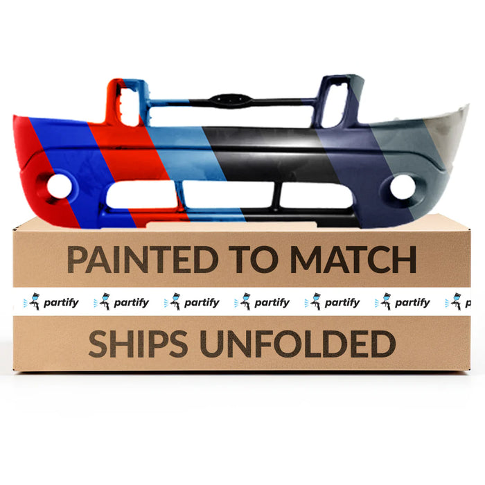 Ford Explorer Sport Trac Front Bumper With Fog Light Washer Holes - FO1000548