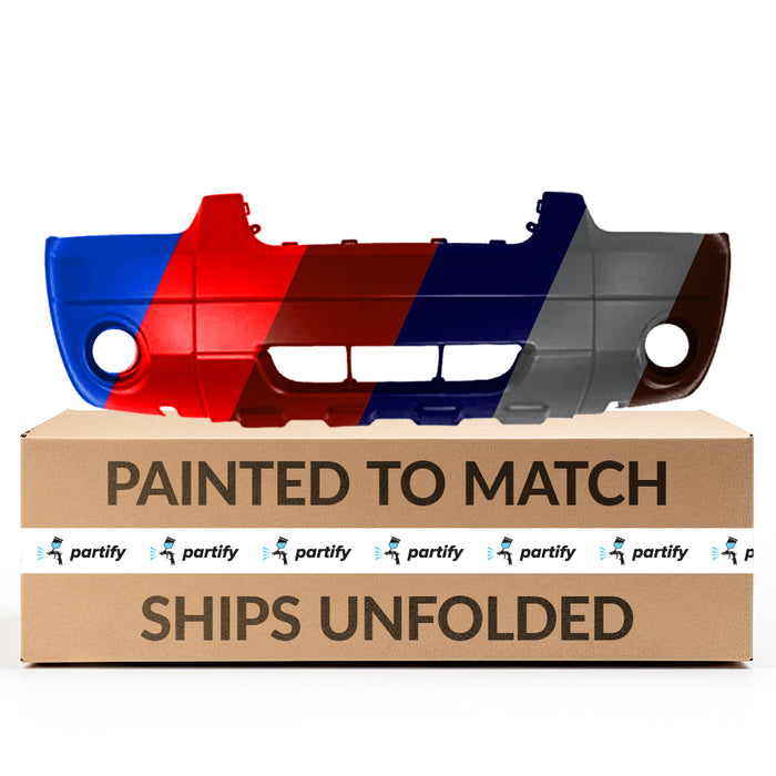 Parachoques delantero con certificación CAPA para Ford Escape con placa protectora, orificios de ventilación y faros antiniebla - FO1000570C