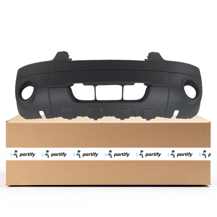 Ford Escape CAPA Certified Front Bumper Without Skid Plate & Flare Holes & With Fog Lights - FO1000571C