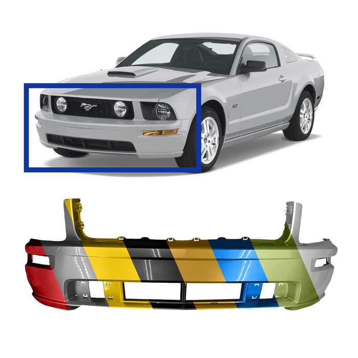 Ford Mustang GT Package CAPA Certified Front Bumper Without California Package- FO1000575C