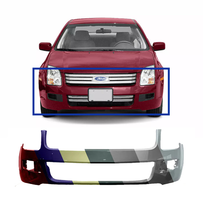 Ford Fusion CAPA Certified Front Bumper - FO1000596C