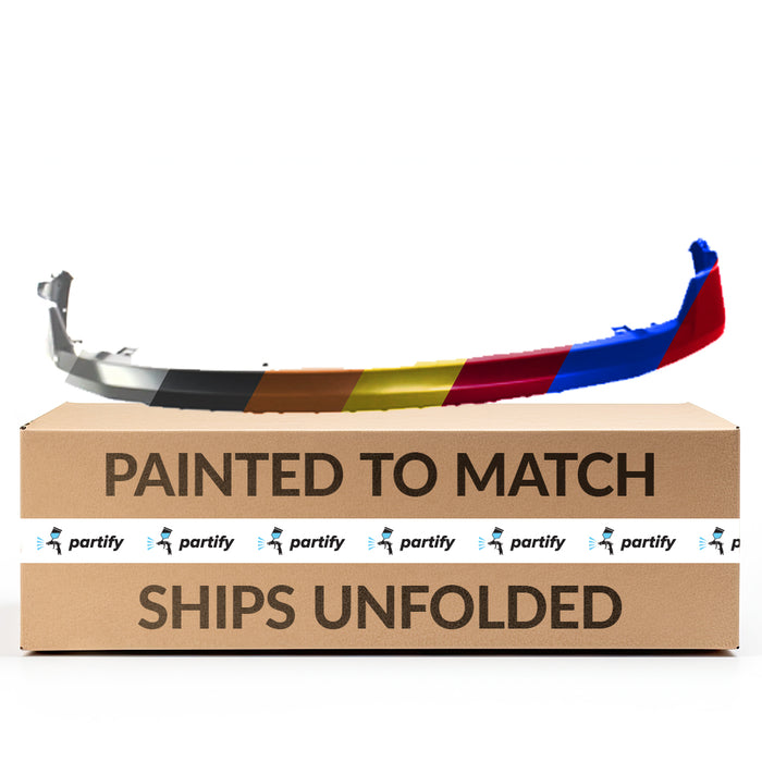 Parachoques delantero superior original Ford F-150 con moldura para abertura de rueda - DL3Z17D957BPTM