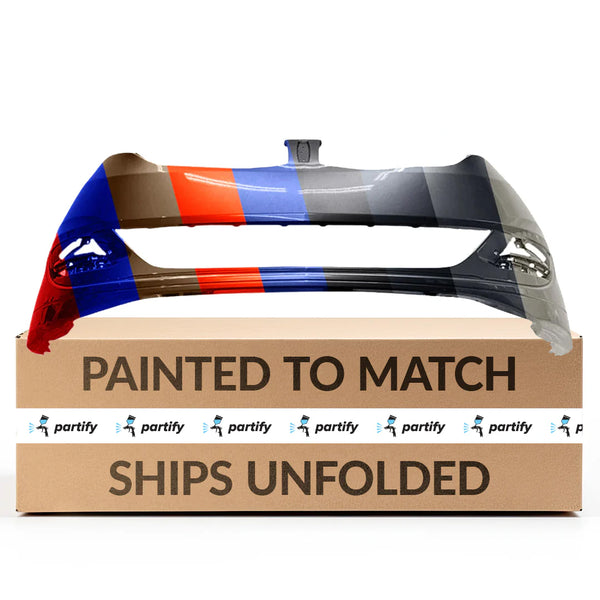 2013-2015 Lincoln MKZ Front Bumper Without Tow Hook Hole & Without