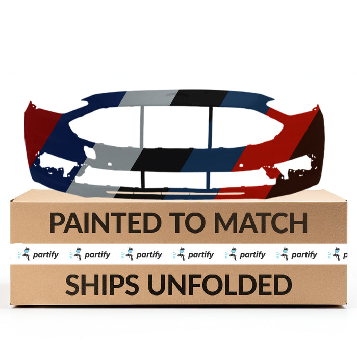 Ford Fusion Platinum/Platinum Hybrid CAPA Certified Front Bumper W/Tow Hook W/Active Park Assist - FO1000721C