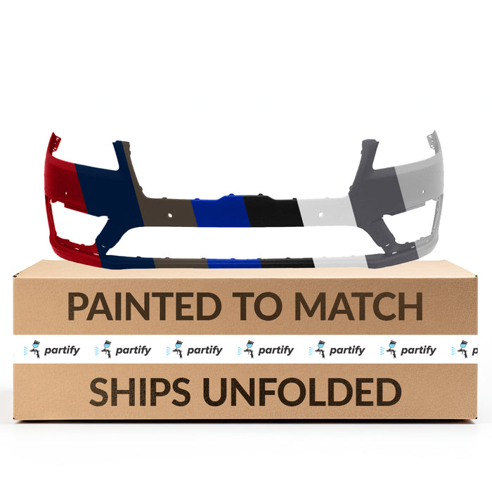 Parachoques delantero original Lincoln MKZ con orificios para sensores y sin orificio para gancho de remolque - HP5Z17D957SBPTM