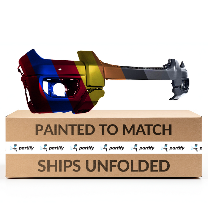 Ford Ranger Lariat/XLT Front Bumper W/Chrome Insert W/Park Distance Sensors - FO1000779