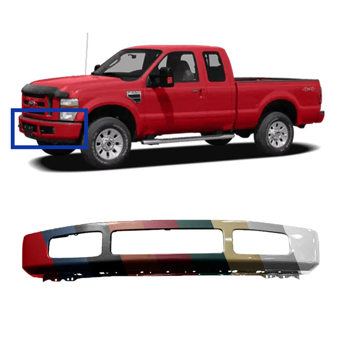 Ford F250 / F350 / F450 / F550 OEM Front Bumper - 8C3Z17757CPTM