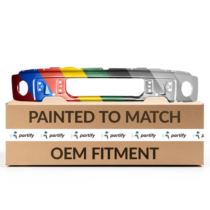 Ford F-150 Front Bumper With Fog Light Holes - FO1002413