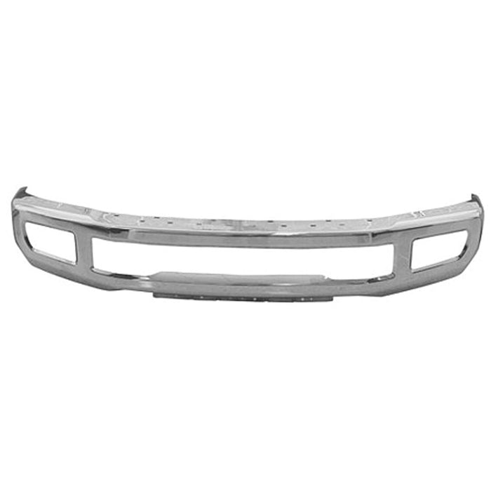 Ford F-250 Super Duty/F-350 Super Duty Front Bumper Face Bar W/Fog Lamps Chrome - FO1002432