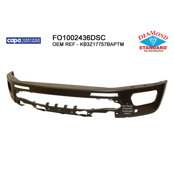 Ford Ranger Front Bumper Face Bar W/Park Distance Sensors - FO1002436