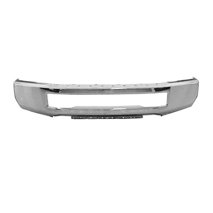 Ford F-250 Super Duty/F-350 Super Duty Front Bumper Face Bar W/O Fog Lamps W/O Fender Flares Chrome - FO1002439