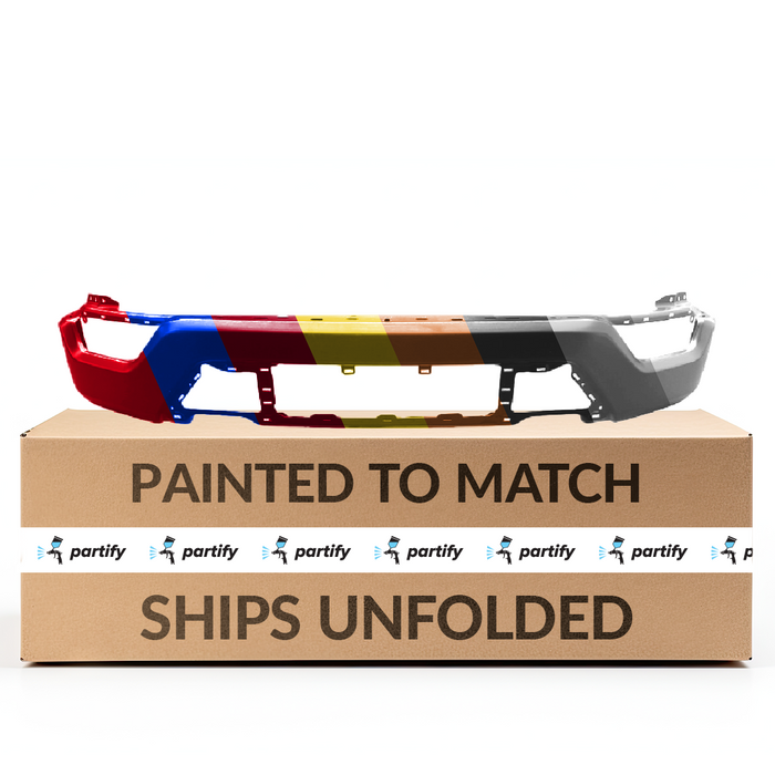 Ford F-150 Front Bumper Face Bar W/O Active Park Assist W/O Park Distance Sensors - FO1002461