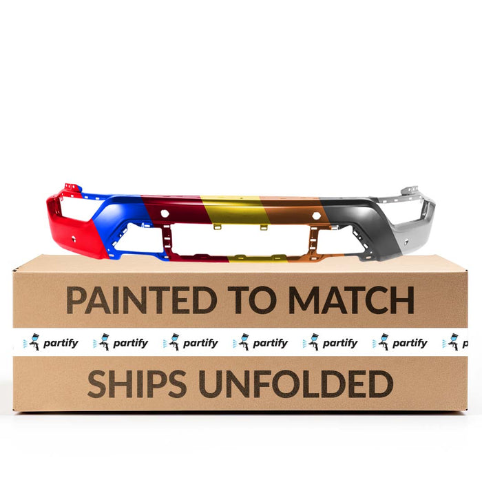 Ford F-150 Front Bumper Face Bar W/O Active Park Assist W/Park Distance Sensors - FO1002462