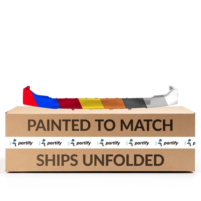 Parachoques delantero superior original Ford Expedition sin orificios para molduras de ruedas - 7L1Z17D957APTM