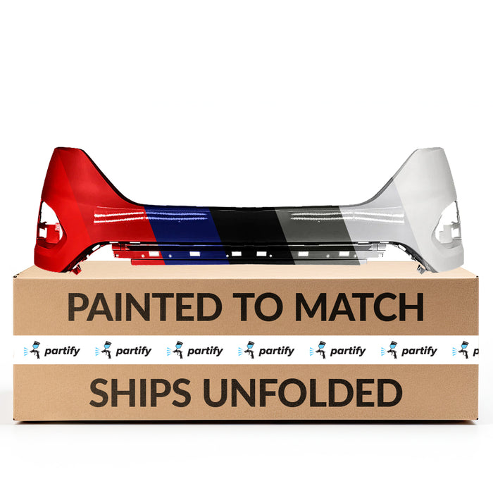 Ford Edge CAPA Certified Front Bumper Without Sensor Holes & Without Tow Hook Hole - FO1014114C