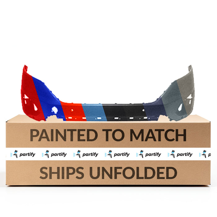 Parachoques delantero superior Ford Edge con certificación CAPA, con orificios para sensores y gancho de remolque - FO1014117C