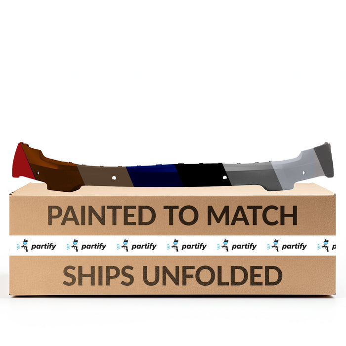 Ford Expedition OEM Front Upper Bumper With Sensor Holes - FL1Z17D957EPTM