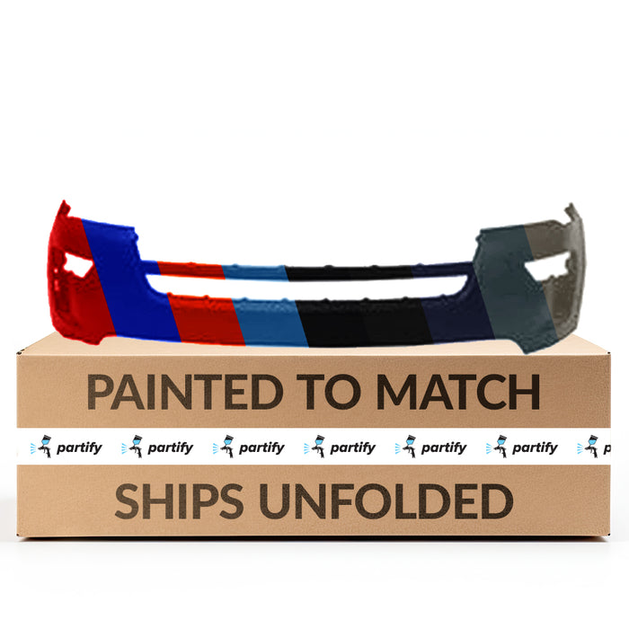 Parachoques delantero certificado CAPA para Ford Explorer, sin orificios para sensores y con orificio para gancho de remolque - FO1014130C