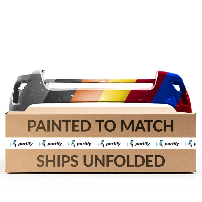 Parachoques delantero certificado CAPA para Ford Explorer con 4 orificios para sensores y sin orificio para gancho de remolque - FO1014131C