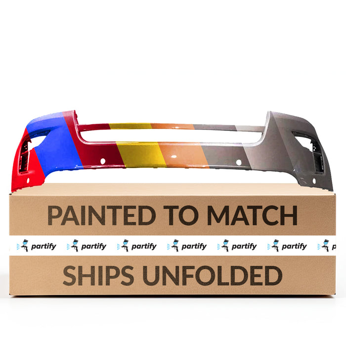 Parachoques delantero certificado CAPA para Ford Explorer con 6 orificios para sensores y sin orificio para gancho de remolque - FO1014133C