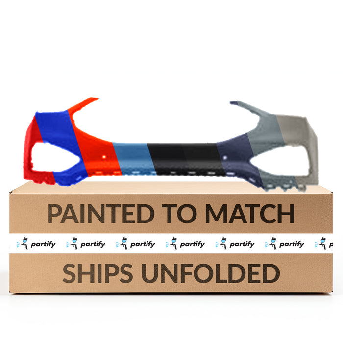 Ford Edge CAPA Certified Front Bumper With 6 Sensor Holes - FO1014139C