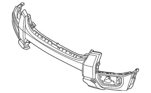 Ford Ranger Lariat/XLT Front Bumper Lariat - FO1014161