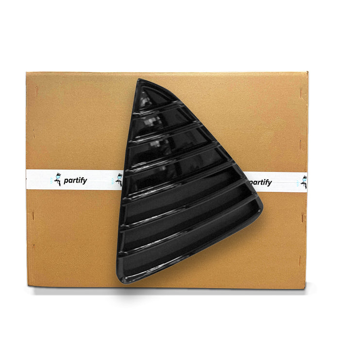 Ford Focus Lower CAPA Certified Grille Driver Side Painted Black Se/Sel/Titanium Model Hb - FO1038115C