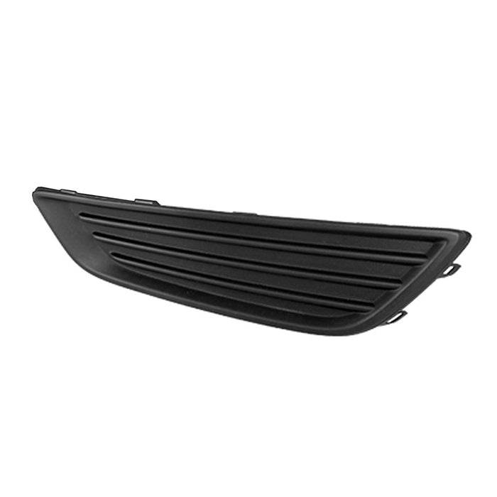 Ford Focus S/SE Front Driver Side Bumper Insert W/O Sport Pkg Fog Lamp Opening Cover For Use W/O Fog Lamps - FO1038150