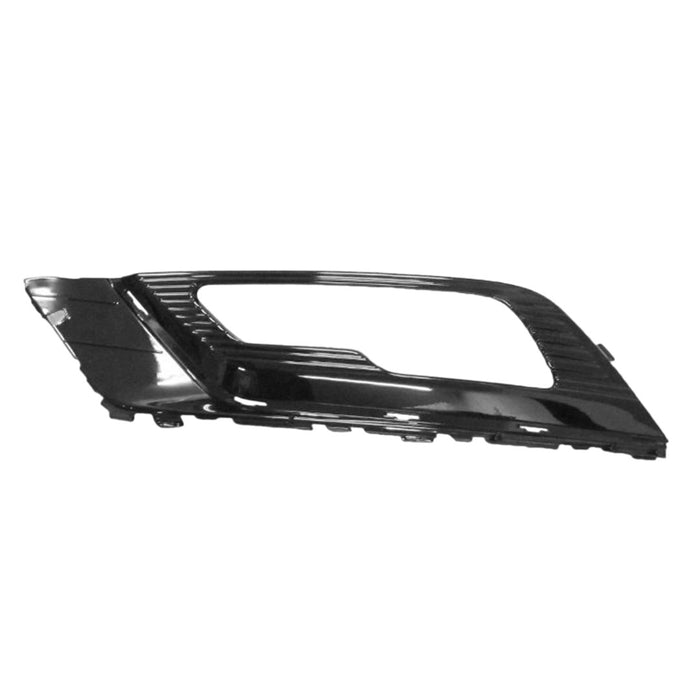Ford Fusion Energi Platinum/Energi SE/Energi Titanium/Platinum Hybrid/S Hybrid/SE Hybrid/SE LUX Hybrid/Titanium Hybrid Front Driver Side Bumper Insert Fog Lamp Bezel For Use W/Fog Lamps High Gloss - FO1038168