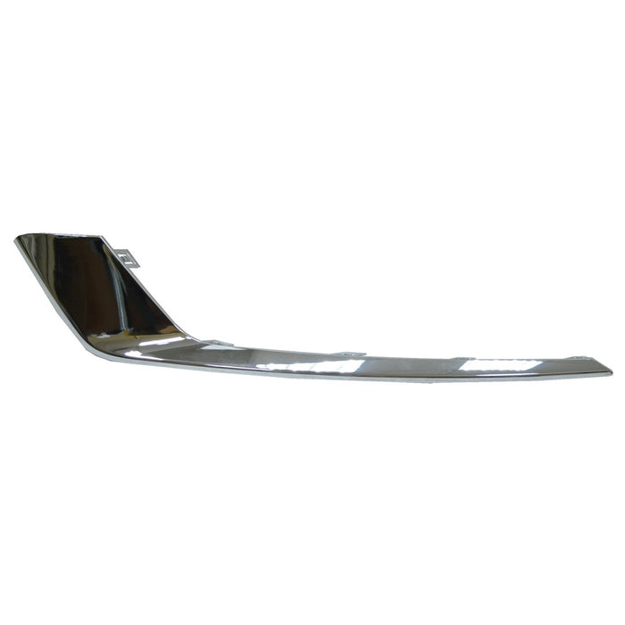 Ford Fusion Energi Platinum/Energi SE/Energi Titanium/Platinum Hybrid/S Hybrid/SE Hybrid/SE LUX Hybrid/Titanium Hybrid Front Driver Side Bumper Insert Outer Grille Bezel Chrome - FO1038170