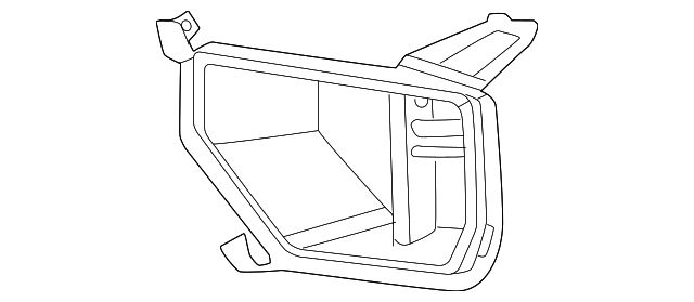Ford Expedition Bumper Insert Tremor Fog Lamp Bezel - FO1038262