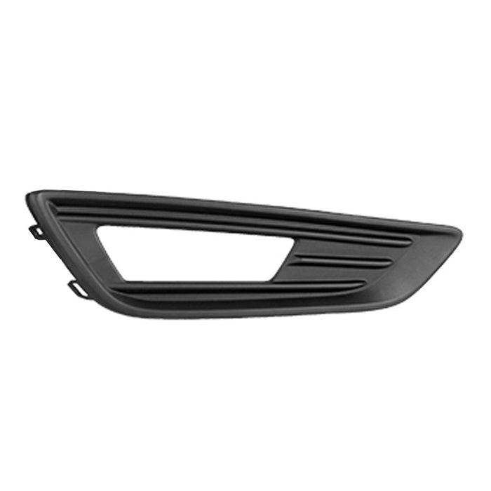 Ford Focus SE/SE Appearance/SE Luxury Front Passenger Side Bumper Insert W/O Appearance Pkg Fog Lamp Bezel For Use W/Fog Lamps - FO1039151