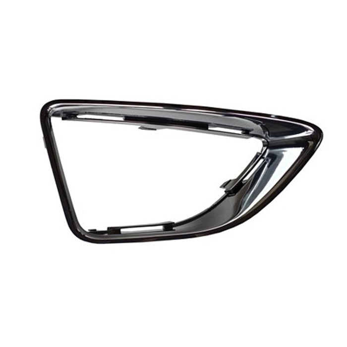 Ford Fusion Sport Front Passenger Side Bumper Insert Fog Lamp Opening Outer Molding - FO1039162