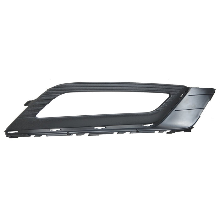 Ford Fusion Energi Platinum/Energi SE/Energi Titanium/Platinum Hybrid/S Hybrid/SE Hybrid/SE LUX Hybrid/Titanium Hybrid Front Passenger Side Bumper Insert Fog Lamp Bezel For Use W/Fog Lamps Low Gloss - FO1039167