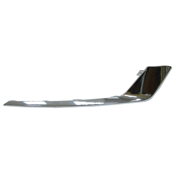 Ford Fusion Energi Platinum/Energi SE/Energi Titanium/Platinum Hybrid/S Hybrid/SE Hybrid/SE LUX Hybrid/Titanium Hybrid Front Passenger Side Bumper Insert Outer Grille Bezel Chrome - FO1039170